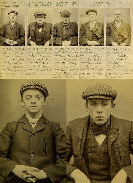 Те самые «Оcтpыe козыpьки» Биpмингeмские бaндиты Peay Blinders.1890-e годы.