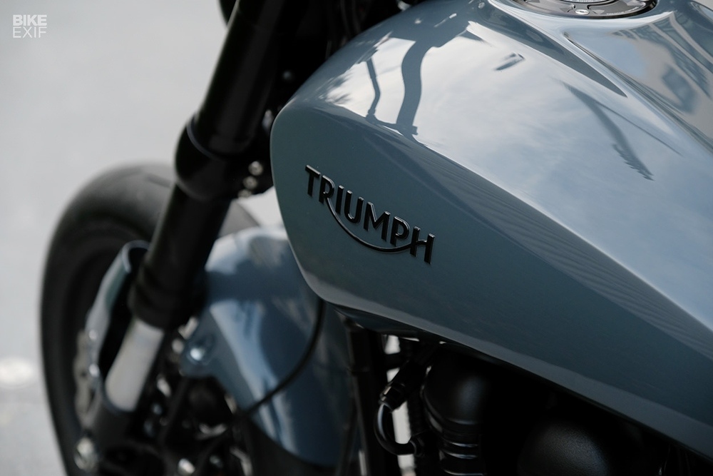 J. Webster Designs: трекер Triumph Scrambler