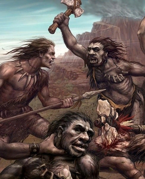 Куда делись неандертальцы Война с кроманьонцами