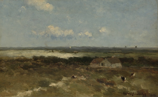 Ян Вейсенбрух (нид. Jan Weissenbruch, род. 18 марта 1822 - 1880 г. Гаага) голландский художник, один из лучших представителей Гаагской школы в области городского пейзажа. Родился в Гааге. В