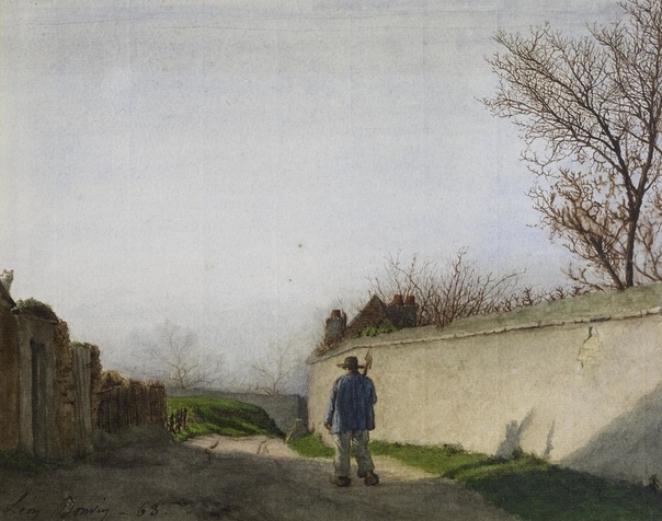 Леон Бонван / Leon Bonvin (1834 - 1866) - французский художник - живописец, акварелист.