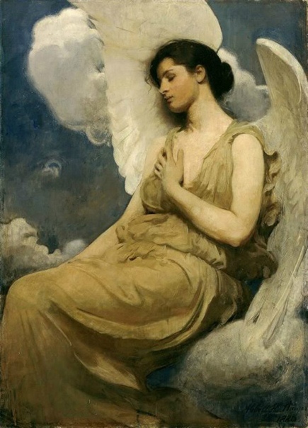 Ангелы Эббота Хэндерсона Тейера Abbott Handerson Thayer (18491921) - необычный американский художник. Известен как первооткрыватель принципов военного камуфляжа, при этом сам Тэйер хотел, чтобы