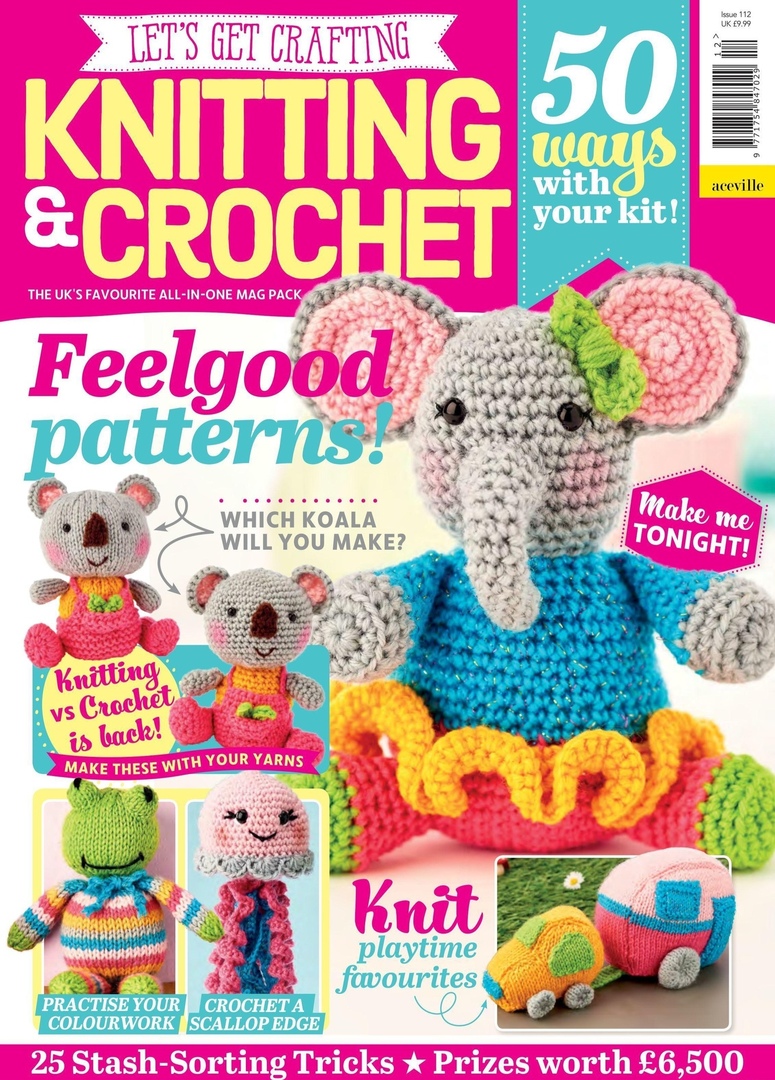 Let's Get Crafting Knitting & Crochet - August 2019